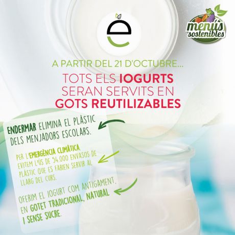 Plàstic Zero als Iogurts